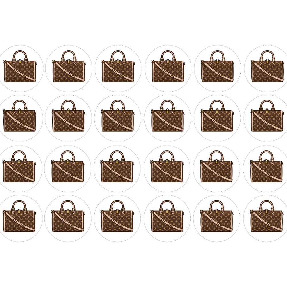 x50 Fashion Handbag Sticker Seals Handmade Fashion Girl Scrapbook Stickers